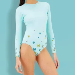 Vilebrequin Traje De Baño Con Mariposas Mujer