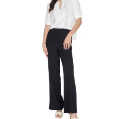 Blusa De Manga Corta Con Listones Mujer -Tienda Barata Femvesti 43024432 x3