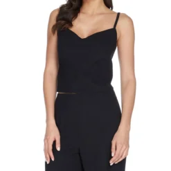 Blusa Tipo Crop Top Sin Mangas Mujer