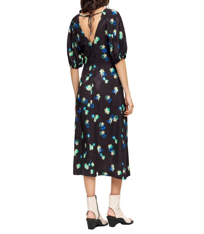 Vestido Midi Floral Mujer 2 Vestido Midi Floral Mujer - Imagen 2