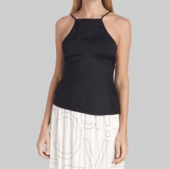 Calvin Klein Blusa Con Tirantes Delgados Mujer
