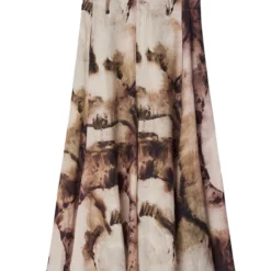 ADOLFO DOMINGUEZ Falda Midi De Corte Evasé Estampada Mujer -Tienda Barata Femvesti 43047685 x4