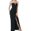 BCBGMAXAZRIA Vestido Maxi De Noche Con Hombros Descubiertos Mujer