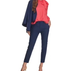 BCBGMAXAZRIA Blusa Con Microdiseño Manga Larga Mujer -Tienda Barata Femvesti 43048117 x3