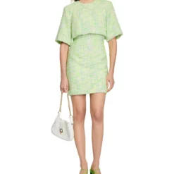 Sandro Vestido Mini Jaspeado Mujer -Tienda Barata Femvesti 43048959 x3