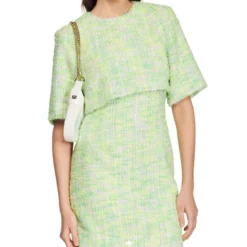 Sandro Vestido Mini Jaspeado Mujer -Tienda Barata Femvesti 43048959 x4