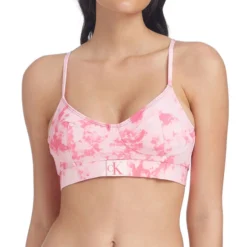 Calvin Klein Bikini Top Estampado Mujer