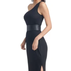 Calvin Klein Vestido De Playa Maxi De Un Hombro Mujer -Tienda Barata Femvesti 43049462 x3