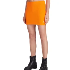 Calvin Klein Jeans Falda Mini De Corte Slim Mujer