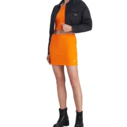 Calvin Klein Jeans Falda Mini De Corte Slim Mujer -Tienda Barata Femvesti 43049956 x3