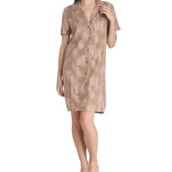 Calvin Klein Camisón Largo Moteado Mujer