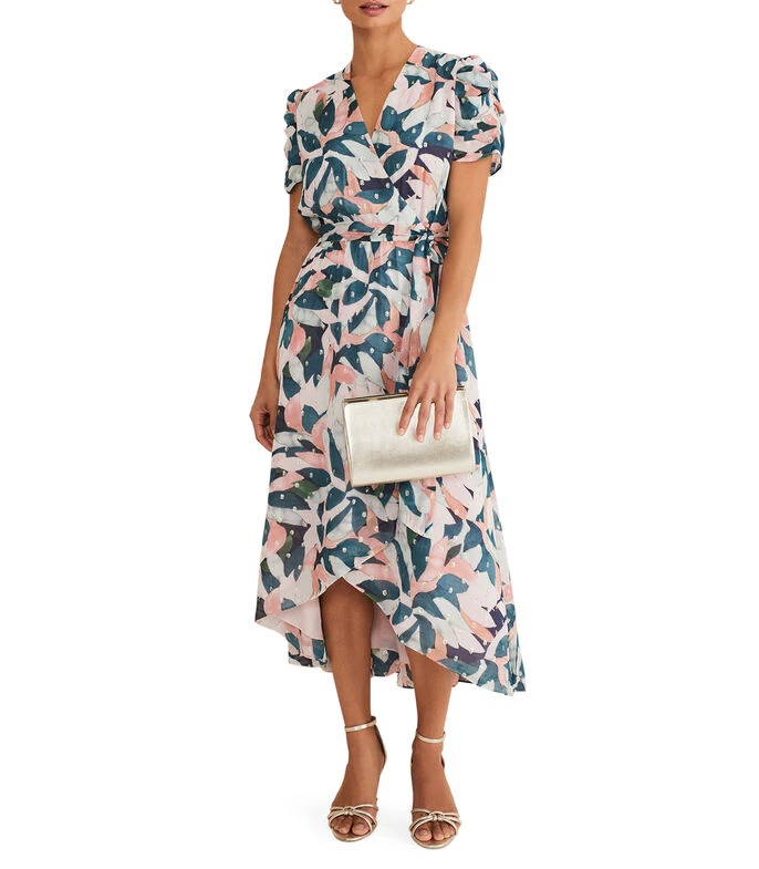 Vestido Midi Averie Floral Mujer 1 Vestido Midi Averie Floral Mujer