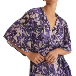 Vestido Midi Juliette De Flores Mujer -Tienda Barata Femvesti 43055827 x4