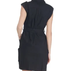 Calvin Klein Vestido Mini Camisero Mujer -Tienda Barata Femvesti 43058434 x2