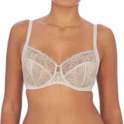 Brasier Con Encaje En Triángulo Liso