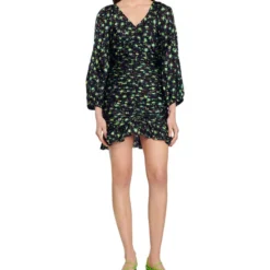 Sandro Vestido Mini Floral Mujer