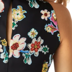 Jumpsuit De Corte Recto Estilo Palazzo Con Flores Mujer -Tienda Barata Femvesti 43063986 x3