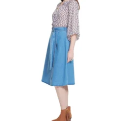 Blusa Floral Con Manga 3,4 Mujer -Tienda Barata Femvesti 43063992 x3