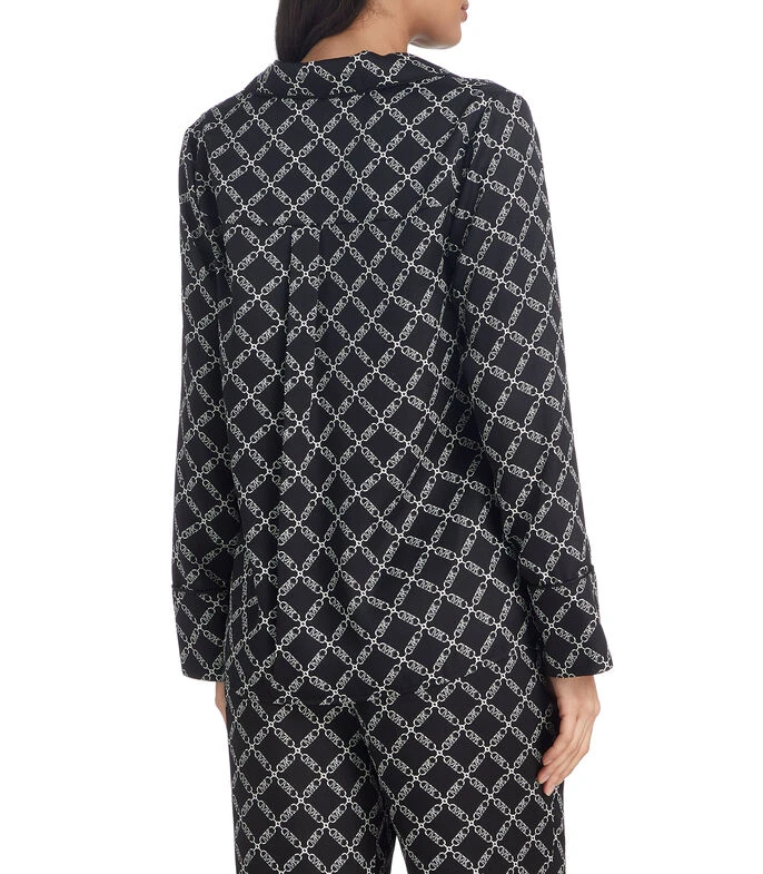 Michael Kors Blusa Estampada Manga Larga Mujer 2 Michael Kors Blusa Estampada Manga Larga Mujer - Imagen 2