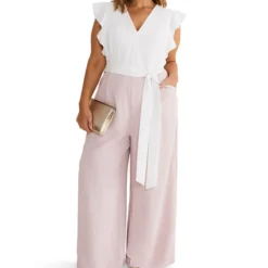 Jumpsuit Wideleg Mujer -Tienda Barata Femvesti 43066145 x3