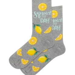 Calcetín Con Limones Mujer
