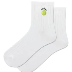 Calcetín Con Peras Mujer