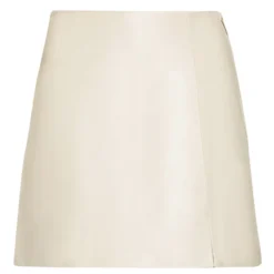 Falda Mini De Corte Recto De Piel Mujer -Tienda Barata Femvesti 43076877 x5