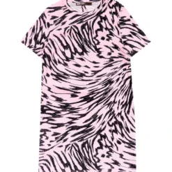 Vestido Mini Con Líneas Mujer -Tienda Barata Femvesti 43077594 x4