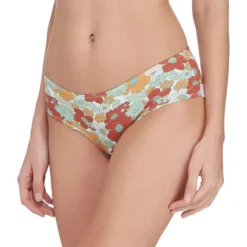 Skiny Bikini Con Flores En Mosaico Mujer