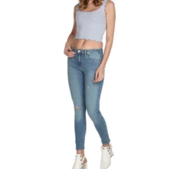 JOE'S Jeans Skinny Azul Medio Mujer -Tienda Barata Femvesti 43078962 x3
