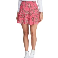 Falda Corta Corte Recto Mujer