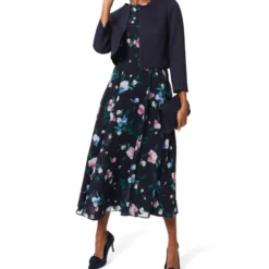 Vestido Largo A Con Flores Mujer -Tienda Barata Femvesti 43081889 x3