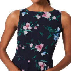 Vestido Largo A Con Flores Mujer -Tienda Barata Femvesti 43081889 x4