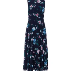 Vestido Largo A Con Flores Mujer -Tienda Barata Femvesti 43081889 x5