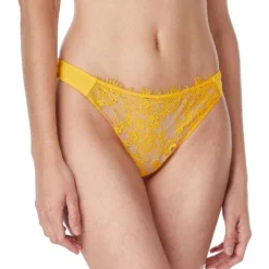 Tanga Con Encaje Floral Mujer