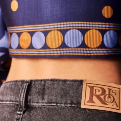 Blusa Con Estampado De Manga Larga Mujer -Tienda Barata Femvesti 43086568 x4