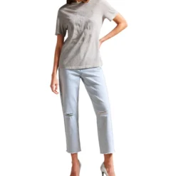 Ted Baker Jeans Deslavados Straight Mujer -Tienda Barata Femvesti 43089098 x3