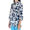 Blusa Estampada Manga 3,4 Mujer