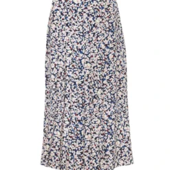 Falda Midi De Corte Recto Con Estampado Floral Mujer -Tienda Barata Femvesti 43100841 x6