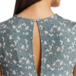 Jumper De Corte Recto Con Flores Mujer -Tienda Barata Femvesti 43102017 x3