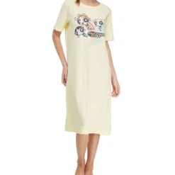 Women'secret Camisón Power Puff Girls Estampado Mujer -Tienda Barata Femvesti 43117710 x3