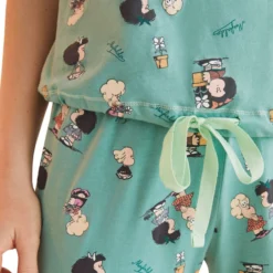 Women'secret Pijama 2 Piezas Estampada De Mafalda Mujer -Tienda Barata Femvesti 43119357 x4