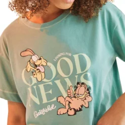 Women'secret Pijama 2 Piezas Estampada De Garfield Mujer -Tienda Barata Femvesti 43119405 x3