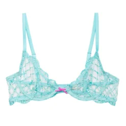 Fleur Du Mal Brasier De Encaje Dotty Grid