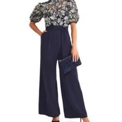 Jumpsuit De Fiesta Corte Wideleg Caityln Mujer