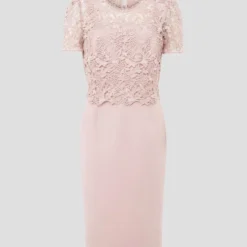 Vestido De Fiesta Midi Con Flores Isabella Petite Mujer -Tienda Barata Femvesti 43122444 x5