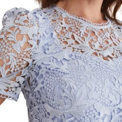 Vestido De Fiesta Midi Con Flores Isabella Mujer -Tienda Barata Femvesti 43122452 x5