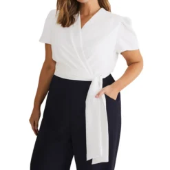 Jumpsuit De Fiesta Corte Wideleg Eloise Mujer -Tienda Barata Femvesti 43122569 x4