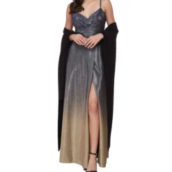 Vestido De Fiesta Largo Sin Mangas Con Glitter Mujer -Tienda Barata Femvesti 43123536 x3