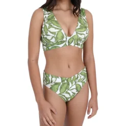 Bikini Bottom Solandra Con Hojas Mujer -Tienda Barata Femvesti 43129911 x3